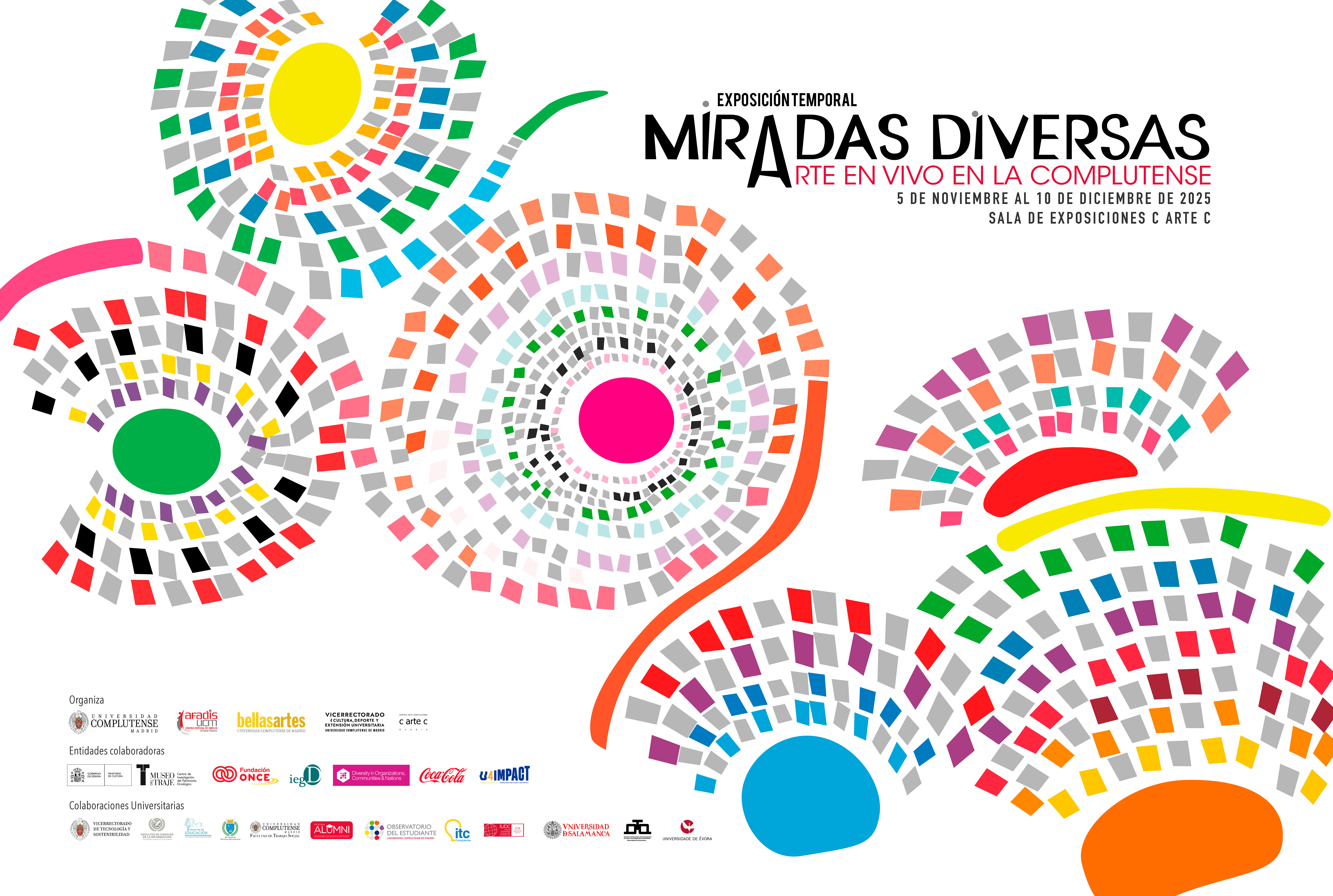Exposición 'Miradas Diversas. Arte en Vivo en la Complutense'